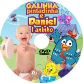 DVD + Revistinha personalizada - Galinha Pintadinha